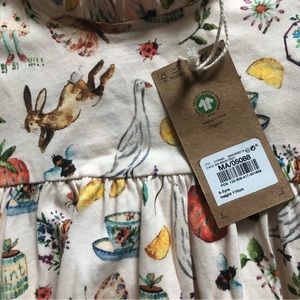 NEXT U.K. size 4-5 organic cotton dress NWT!